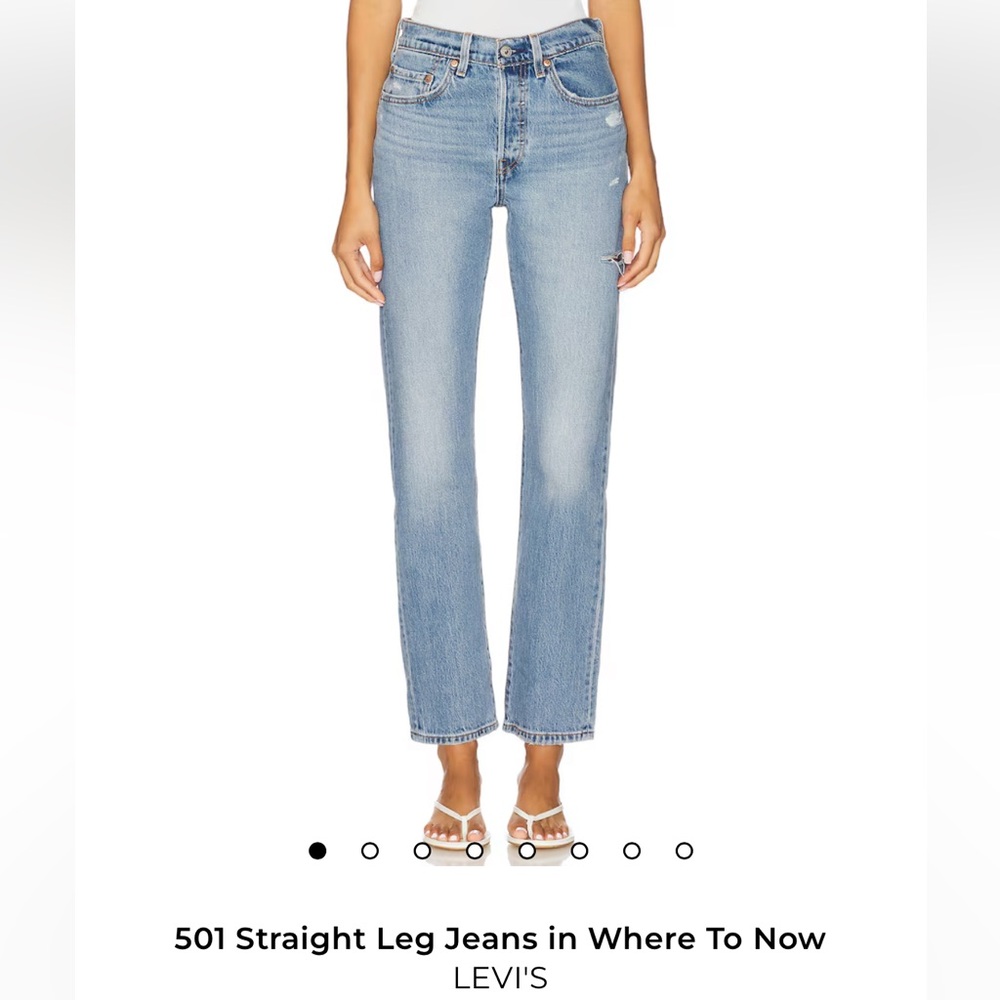 Levi’s 501 Straight Leg Jeans - Size 24x30 - Where to Now